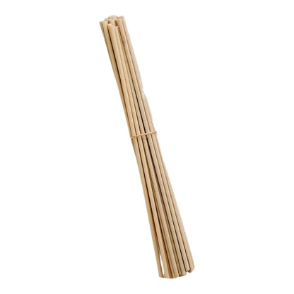 100Pcs Reed Diffuser Sticks Set 3Mm 8Inch Fragrance Fiber Reed Diffuser Sticks for Bedroom Living Room Bathroom SPA Kitchen