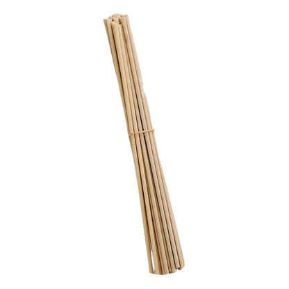 100Pcs Reed Diffuser Sticks Set 3Mm 8Inch Fragrance Fiber Reed Diffuser Sticks for Bedroom Living Room Bathroom SPA Kitchen