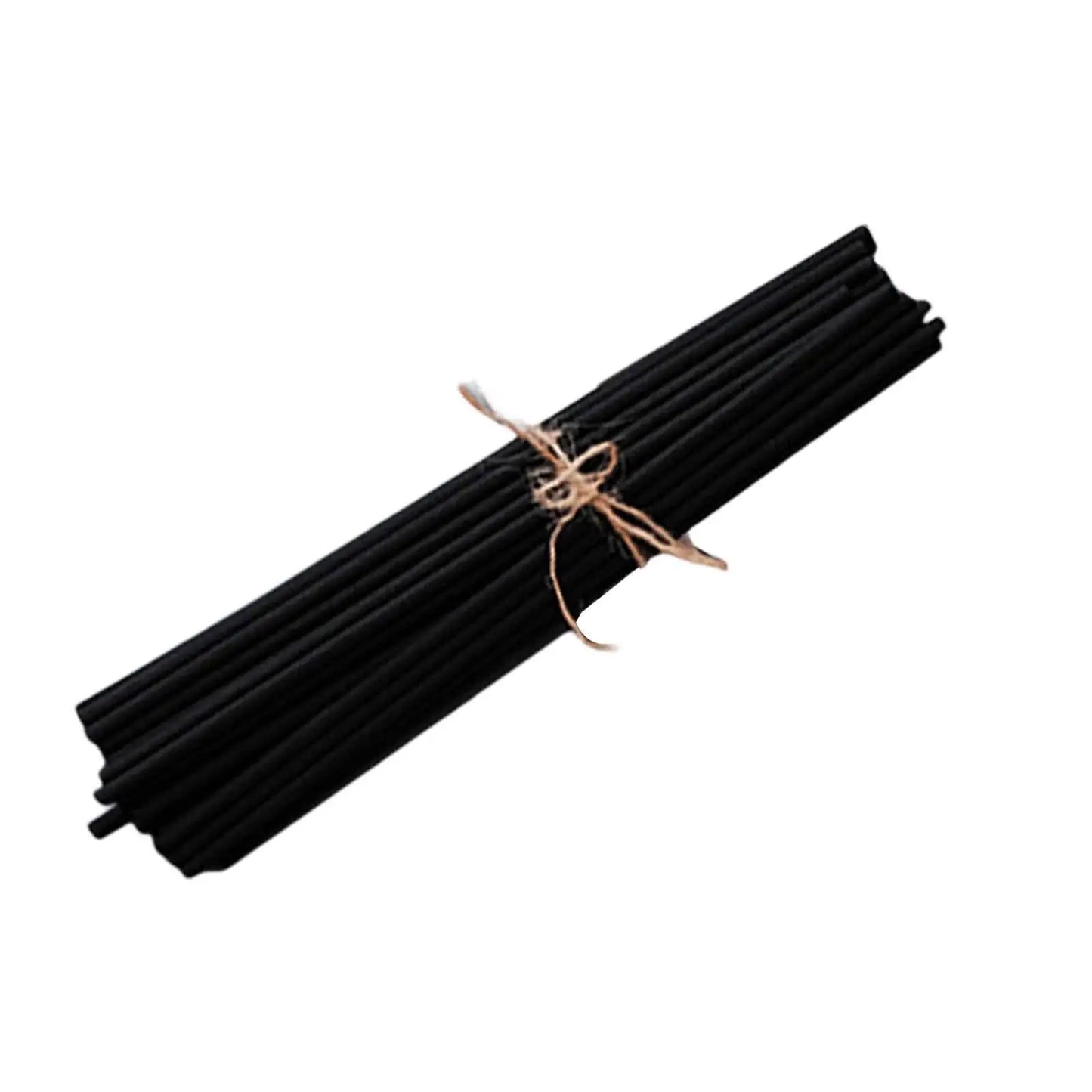 100Pcs Reed Diffuser Sticks Set 3Mm 8Inch Fragrance Fiber Reed Diffuser Sticks for Bedroom Living Room Bathroom SPA Kitchen